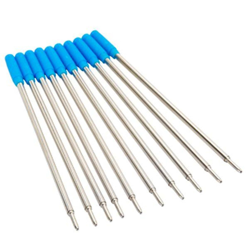 Cross Style Ball Point Pen Ink Refill -10-Piece - Color:Blue